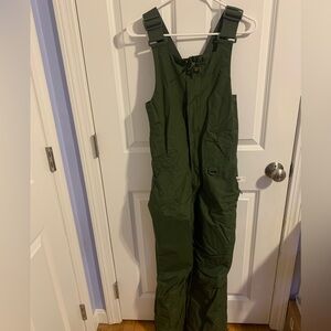 Amazon Essentials Small Olive Green Snow Suit Pants